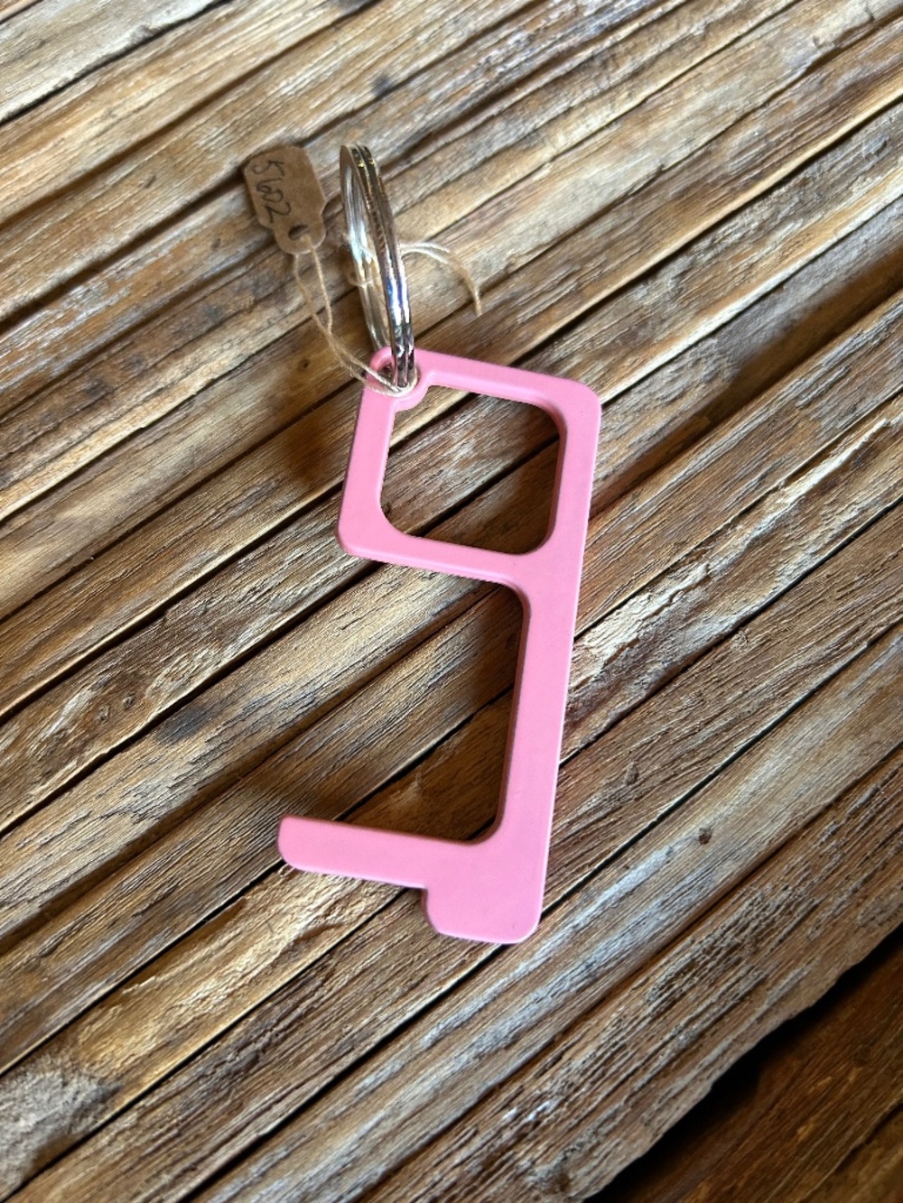 Handy no touch germ keychain tool